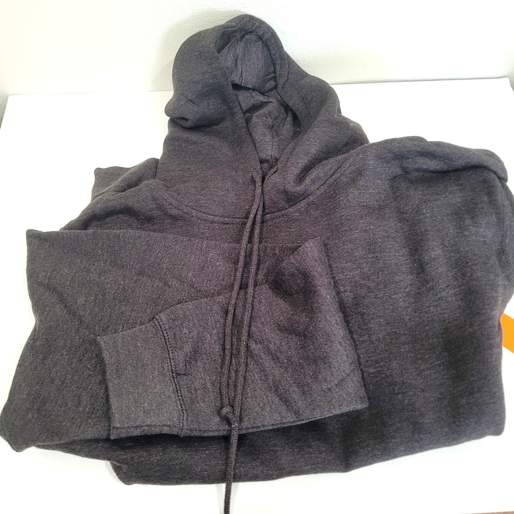 Pukka Mens Hoodie Pullover Sweatshirt Dark‎ Gray Heather Large NWT